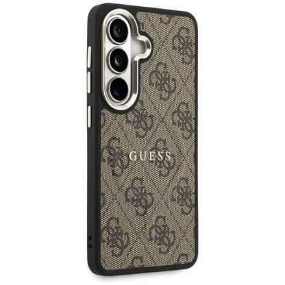Futrola MagSafe za Samsung Galaxy S26 Plus S947, Guess, 4G Embossed Ring, Braon