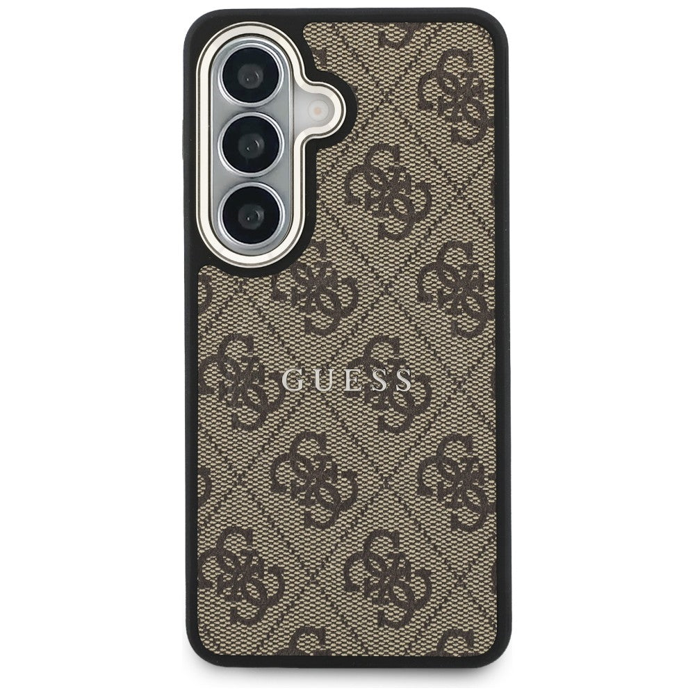 Futrola MagSafe za Samsung Galaxy S26 Plus S947, Guess, 4G Embossed Ring, Braon