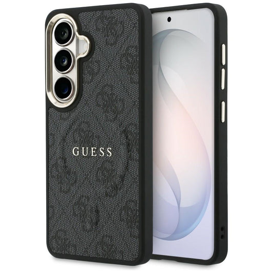 MagSafe futrola za Samsung Galaxy S26 Plus S947, Guess, 4G Embossed Ring, Crna