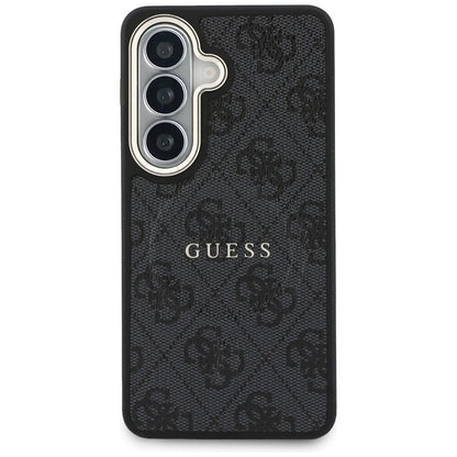 MagSafe futrola za Samsung Galaxy S26 Plus S947, Guess, 4G Embossed Ring, Crna