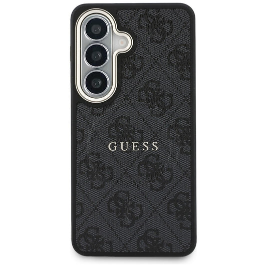 MagSafe futrola za Samsung Galaxy S26 Plus S947, Guess, 4G Embossed Ring, Crna