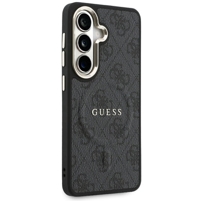 MagSafe futrola za Samsung Galaxy S26 Plus S947, Guess, 4G Embossed Ring, Crna
