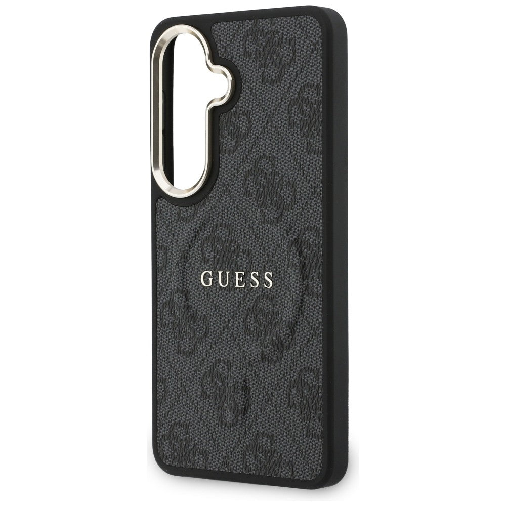 MagSafe futrola za Samsung Galaxy S26 Plus S947, Guess, 4G Embossed Ring, Crna