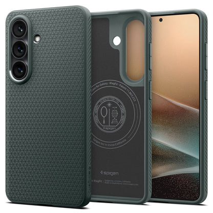 Futrola MagSafe za Samsung Galaxy S26 Plus S947, Spigen, Liquid Air, Zelena ACS10706