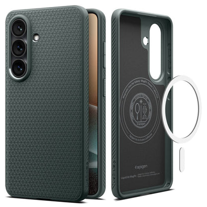 Futrola MagSafe za Samsung Galaxy S26 Plus S947, Spigen, Liquid Air, Zelena ACS10706