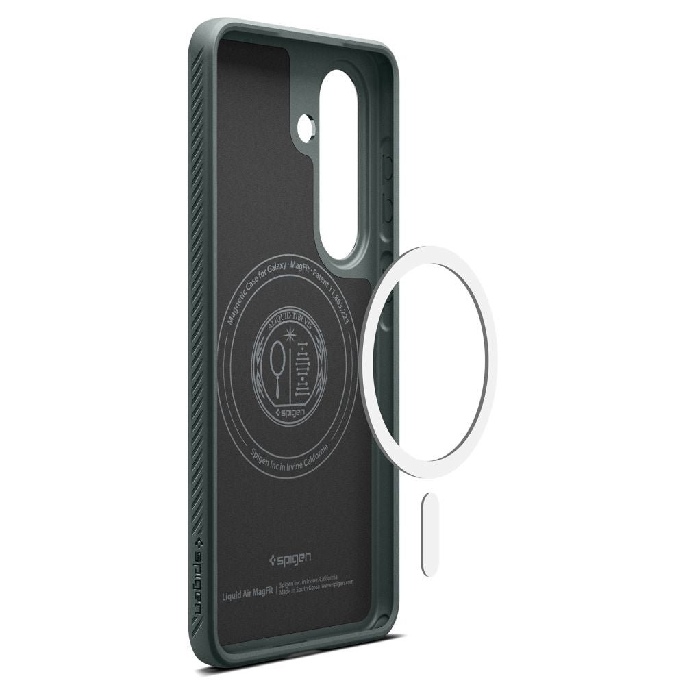 Futrola MagSafe za Samsung Galaxy S26 Plus S947, Spigen, Liquid Air, Zelena ACS10706
