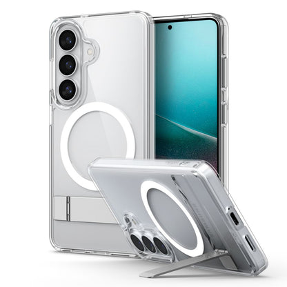 Futrola MagSafe za Samsung Galaxy S26 Plus S947, Spigen, Ultra Hybrid S, Transparent Bela ACS11050
