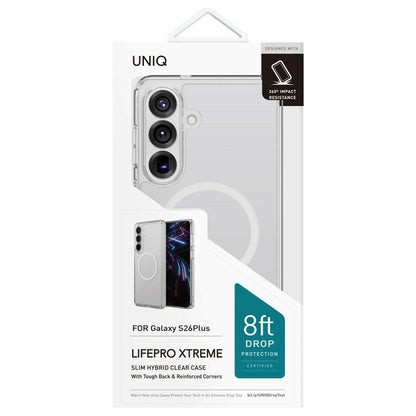 Futrola MagSafe za Samsung Galaxy S26 Plus S947, UNIQ, LifePro Xtreme MagClick, Providna
