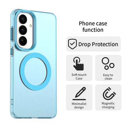 Futrola MagSafe za Samsung Galaxy S26 Plus, Techsuit, CandyCase, Plava