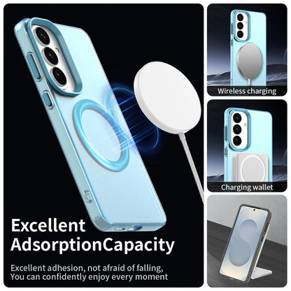 Futrola MagSafe za Samsung Galaxy S26 Plus, Techsuit, CandyCase, Plava
