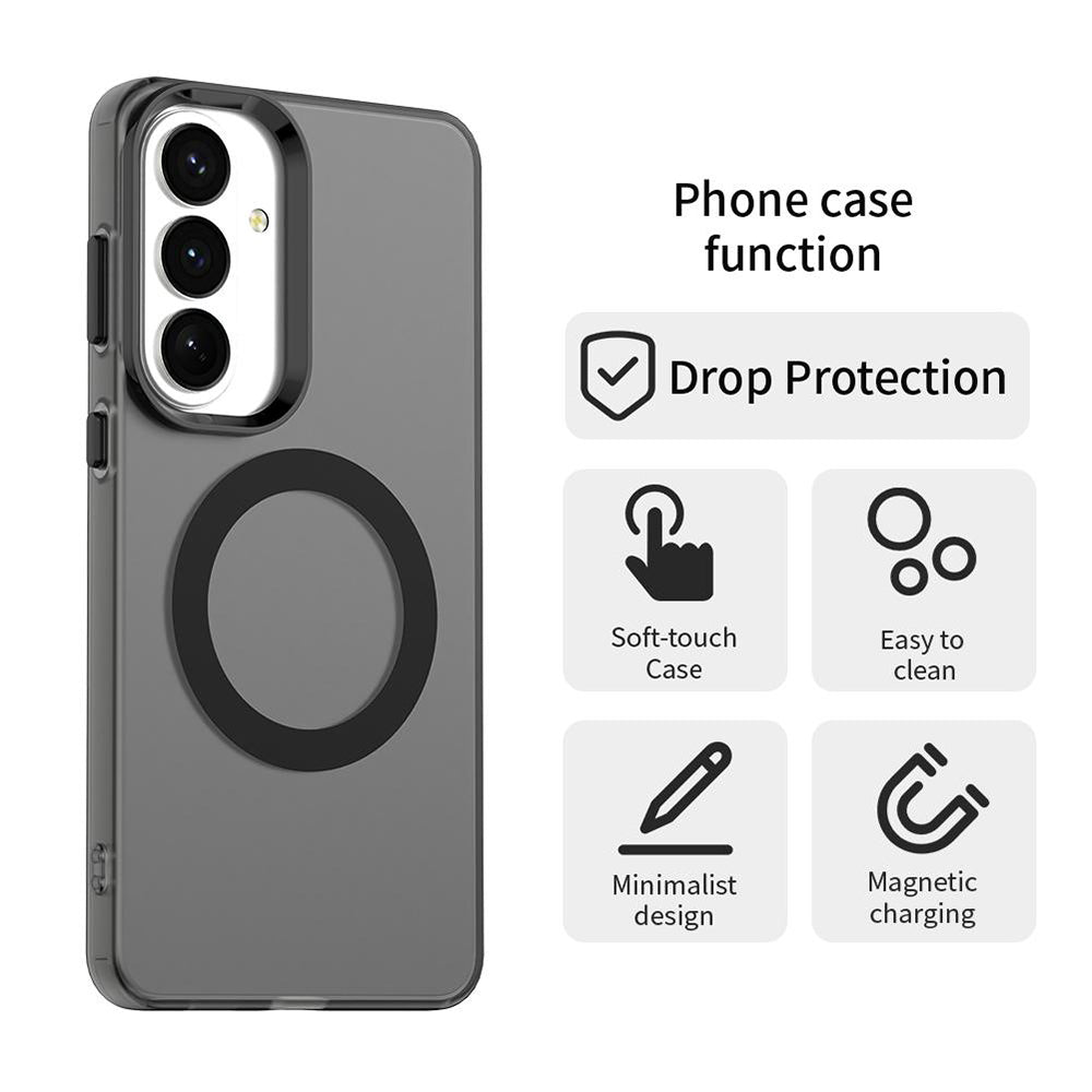 Futrola MagSafe za Samsung Galaxy S26 Plus S947, Techsuit, CandyCase, Crna