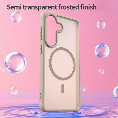 Futrola MagSafe za Samsung Galaxy S26 Plus S947, Techsuit, HaloFrost II, Zlatna