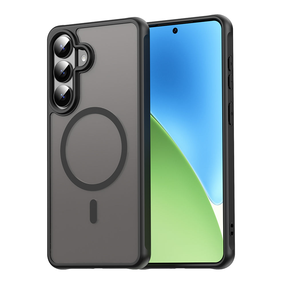 Futrola MagSafe za Samsung Galaxy S26 Plus, Techsuit, HaloFrost II, Crna