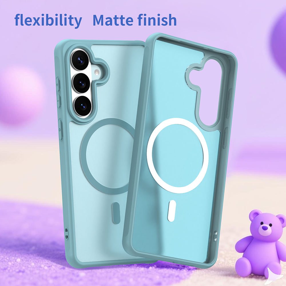 Futrola MagSafe za Samsung Galaxy S26 Plus, Techsuit, HaloFrost II, Svijetlo Zelena