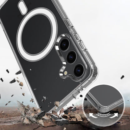 Futrola MagSafe za Samsung Galaxy S26 Plus, Techsuit, Pro, Transparentna