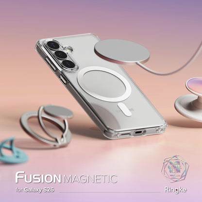 Futrola MagSafe za Samsung Galaxy S26 S942, Ringke, Fusion, Providna