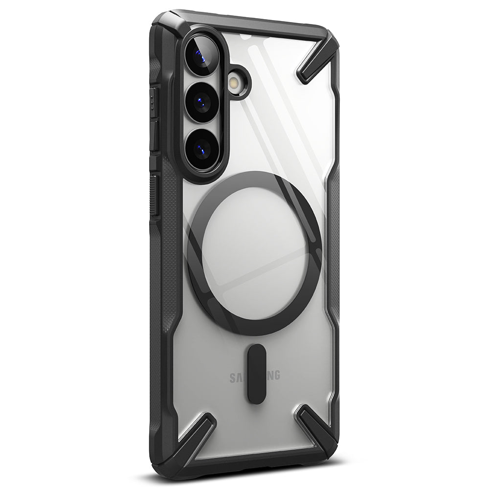 Futrola MagSafe za Samsung Galaxy S26, Ringke, Fusion X, Crna