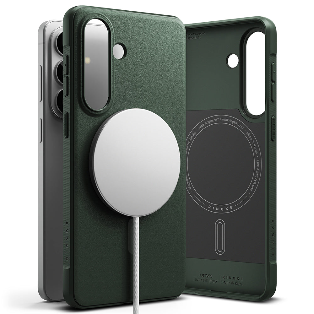 Futrola MagSafe za Samsung Galaxy S26, Ringke, Onyx, Tamno Zelena