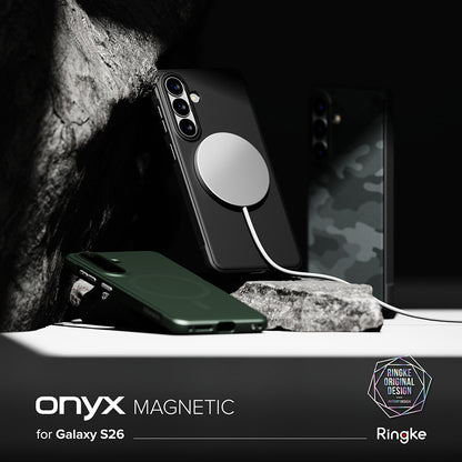Futrola MagSafe za Samsung Galaxy S26, Ringke, Onyx, Tamno Zelena