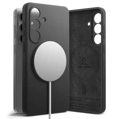 Futrola MagSafe za Samsung Galaxy S26 S942, Ringke, Silikon, Crna