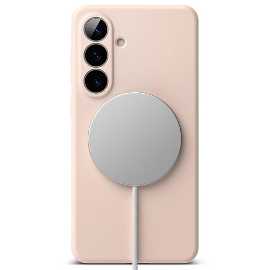 Futrola MagSafe za Samsung Galaxy S26, Ringke, Silikon, Roze