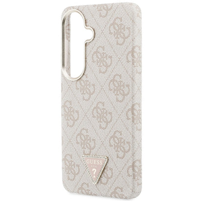 Futrola MagSafe za Samsung Galaxy S26 S942, Guess, 4G Triangle Logo, Roze