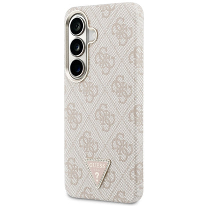 Futrola MagSafe za Samsung Galaxy S26 S942, Guess, 4G Triangle Logo, Roze