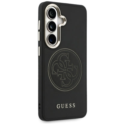 Husa MagSafe za Samsung Galaxy S26 S942, Guess, Perforated Logo, Crna