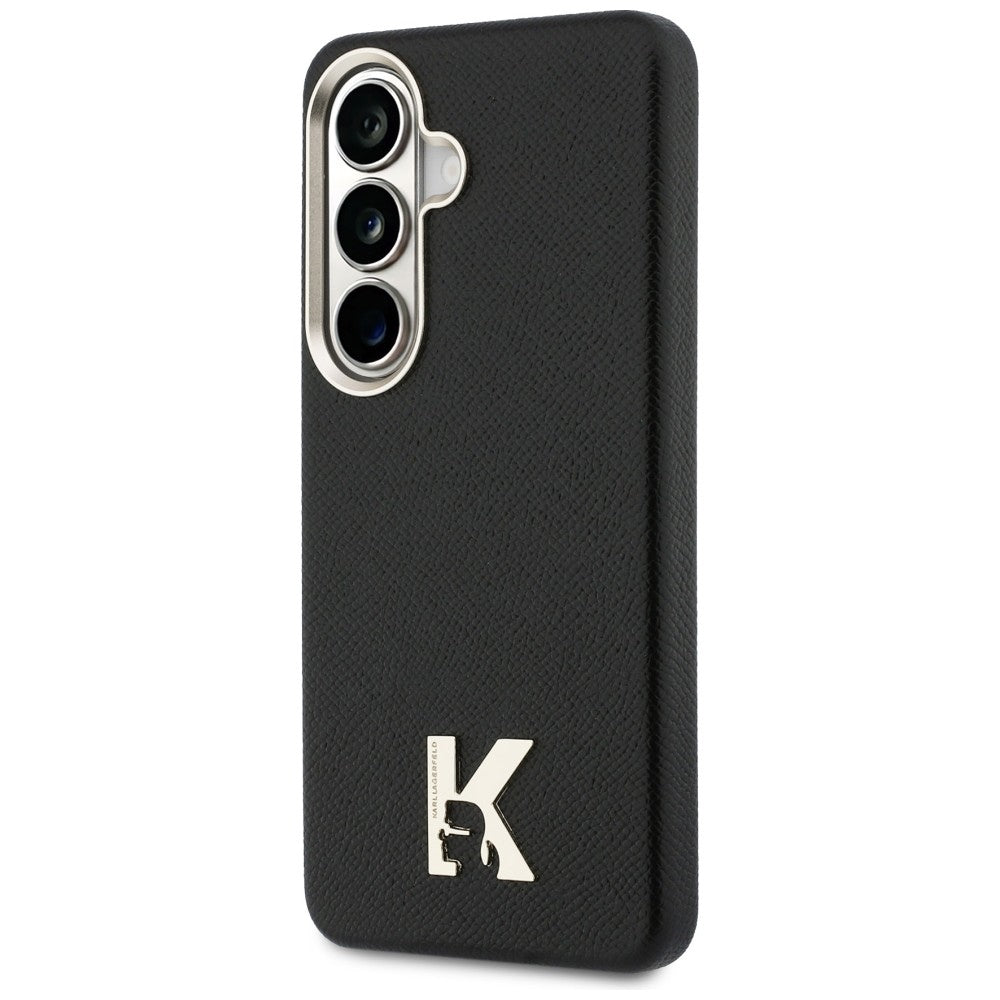 Futrola MagSafe za Samsung Galaxy S26 S942, Karl Lagerfeld, Karl Head Logo, Crna