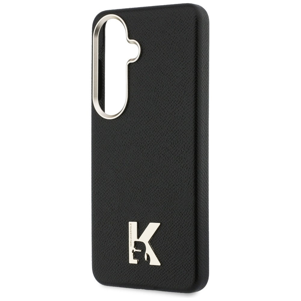 Futrola MagSafe za Samsung Galaxy S26 S942, Karl Lagerfeld, Karl Head Logo, Crna
