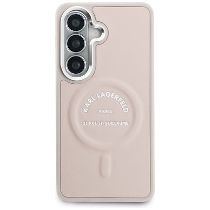 MagSafe futrola za Samsung Galaxy S26 S942, Karl Lagerfeld, Karl RSG Logo, Roze