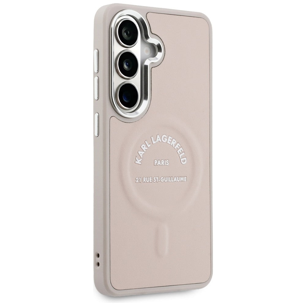 MagSafe futrola za Samsung Galaxy S26 S942, Karl Lagerfeld, Karl RSG Logo, Roze