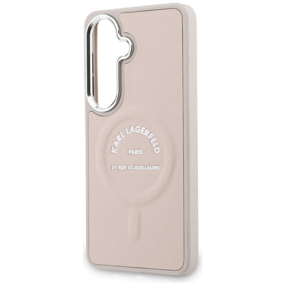 MagSafe futrola za Samsung Galaxy S26 S942, Karl Lagerfeld, Karl RSG Logo, Roze