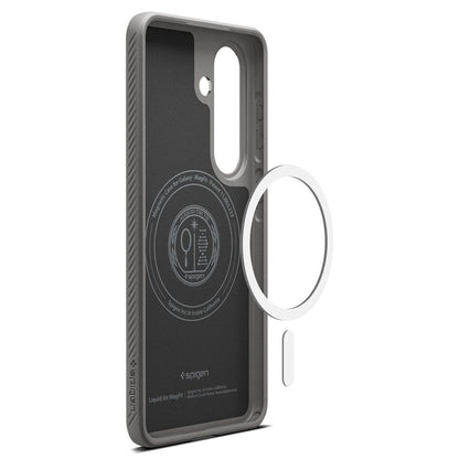 Futrola MagSafe za Samsung Galaxy S26 S942, Spigen, Liquid Air, Siva ACS10731