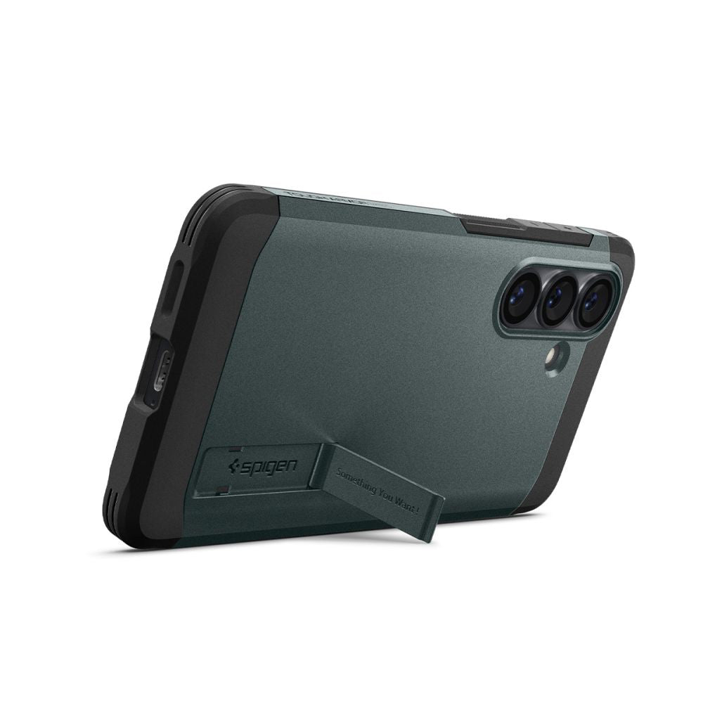 Futrola MagSafe za Samsung Galaxy S26 S942, Spigen, Tough Armor, Zelena ACS10740