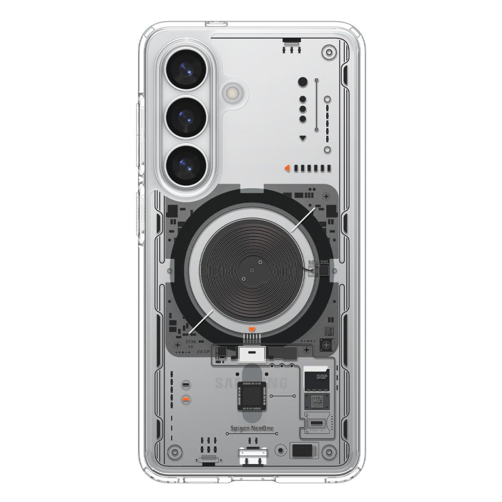 Husa MagSafe za Samsung Galaxy S26 S942, Spigen, Ultra Hybrid Neo One, Transparentna ACS11218