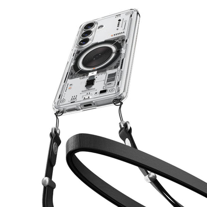 Husa MagSafe za Samsung Galaxy S26 S942, Spigen, Ultra Hybrid Neo One, Transparentna ACS11218