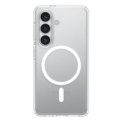 Husa MagSafe za Samsung Galaxy S26 S942, Spigen, Ultra Hybrid, Transparentna Bela ACS10734