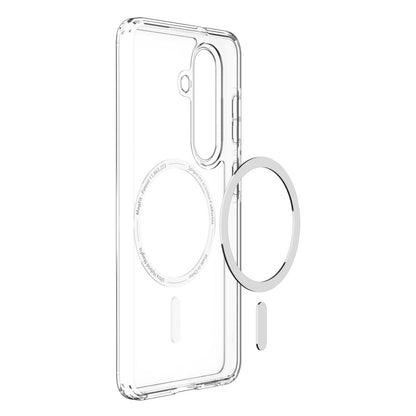 Husa MagSafe za Samsung Galaxy S26 S942, Spigen, Ultra Hybrid, Transparentna Bela ACS10734