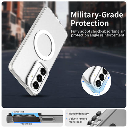Futrola MagSafe za Samsung Galaxy S26 S942, Techsuit, CandyCase, Bela