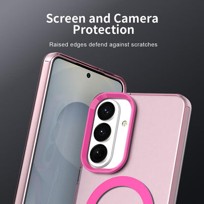 Futrola MagSafe za Samsung Galaxy S26 S942, Techsuit, CandyCase, Roze