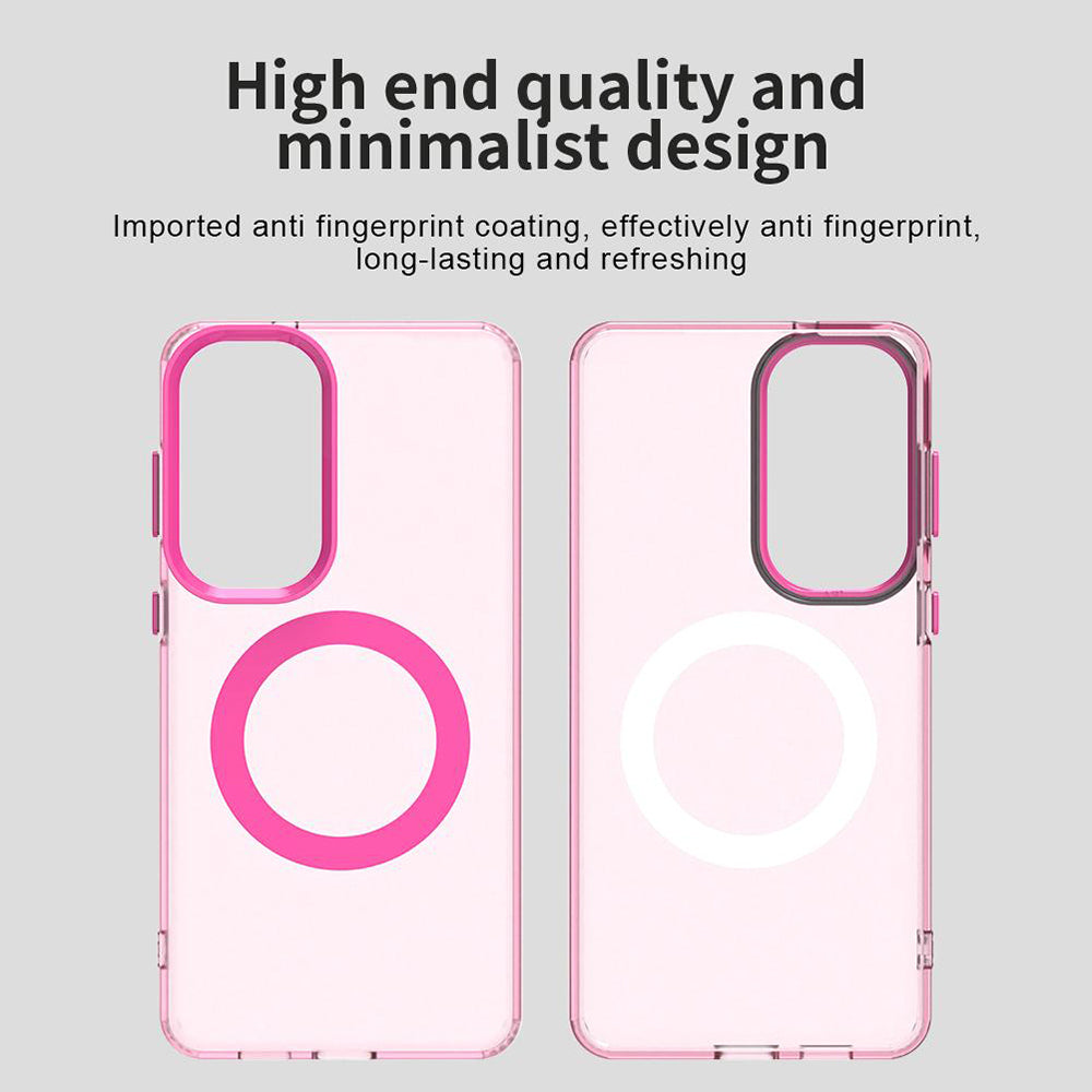 Futrola MagSafe za Samsung Galaxy S26 S942, Techsuit, CandyCase, Roze
