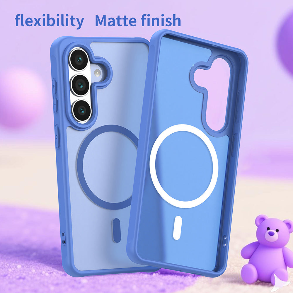 Futrola MagSafe za Samsung Galaxy S26, Techsuit, HaloFrost II, Plava