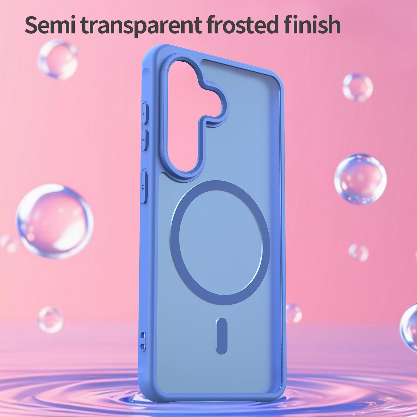 Futrola MagSafe za Samsung Galaxy S26, Techsuit, HaloFrost II, Plava