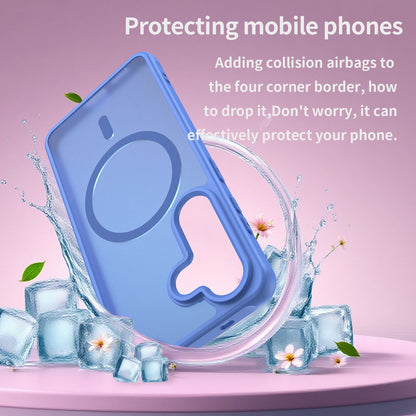 Futrola MagSafe za Samsung Galaxy S26, Techsuit, HaloFrost II, Plava