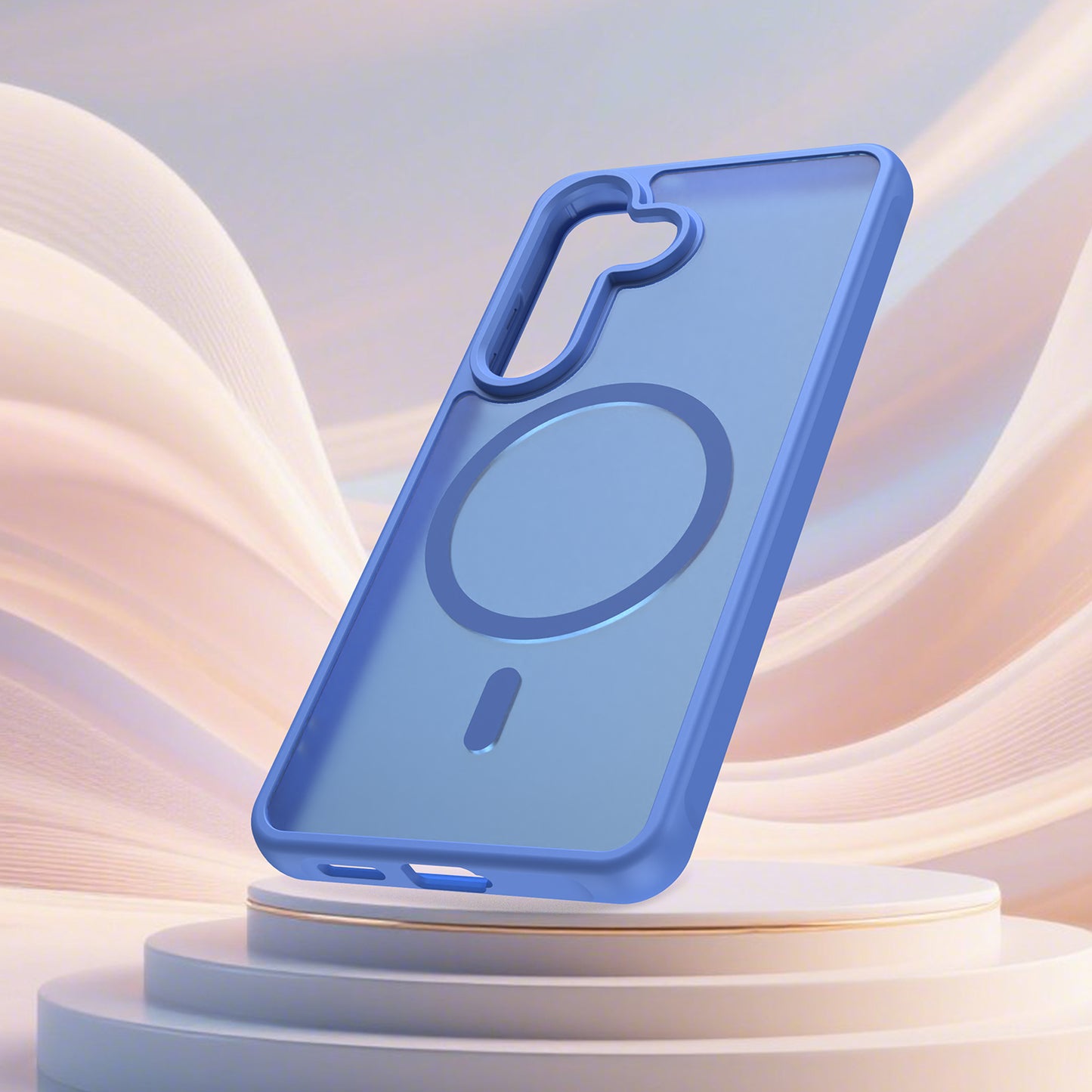 Futrola MagSafe za Samsung Galaxy S26, Techsuit, HaloFrost II, Plava