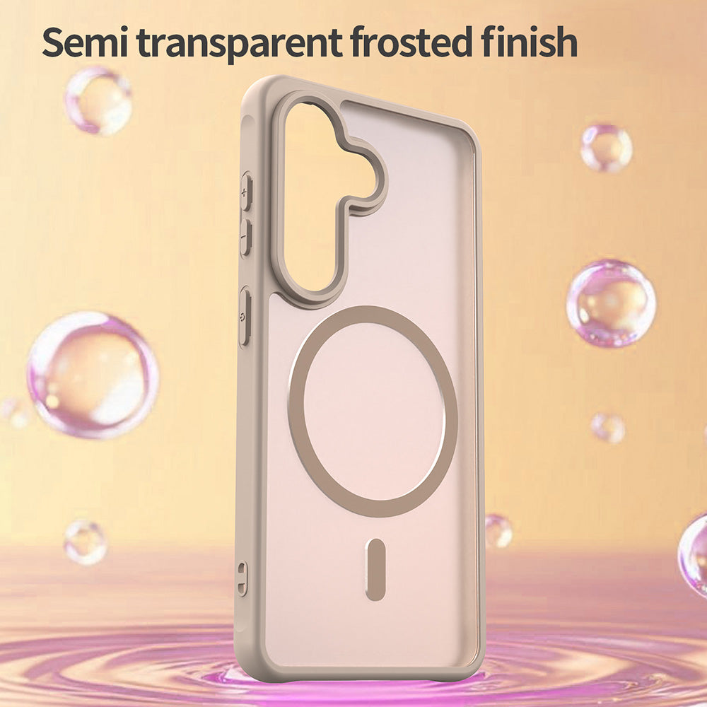 Futrola MagSafe za Samsung Galaxy S26, Techsuit, HaloFrost II, Zlatna