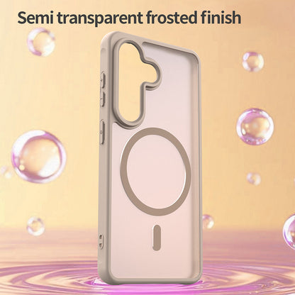 Futrola MagSafe za Samsung Galaxy S26, Techsuit, HaloFrost II, Zlatna