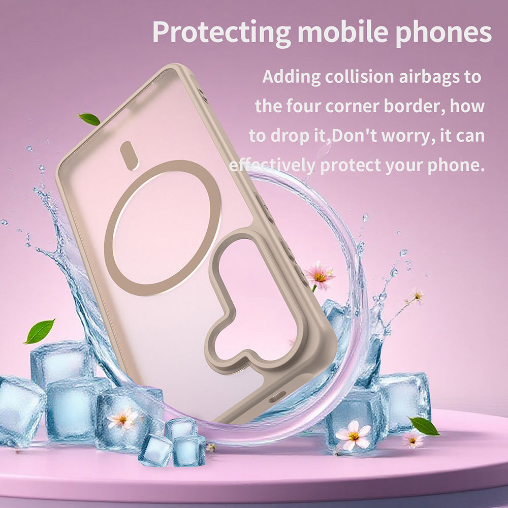 Futrola MagSafe za Samsung Galaxy S26, Techsuit, HaloFrost II, Zlatna