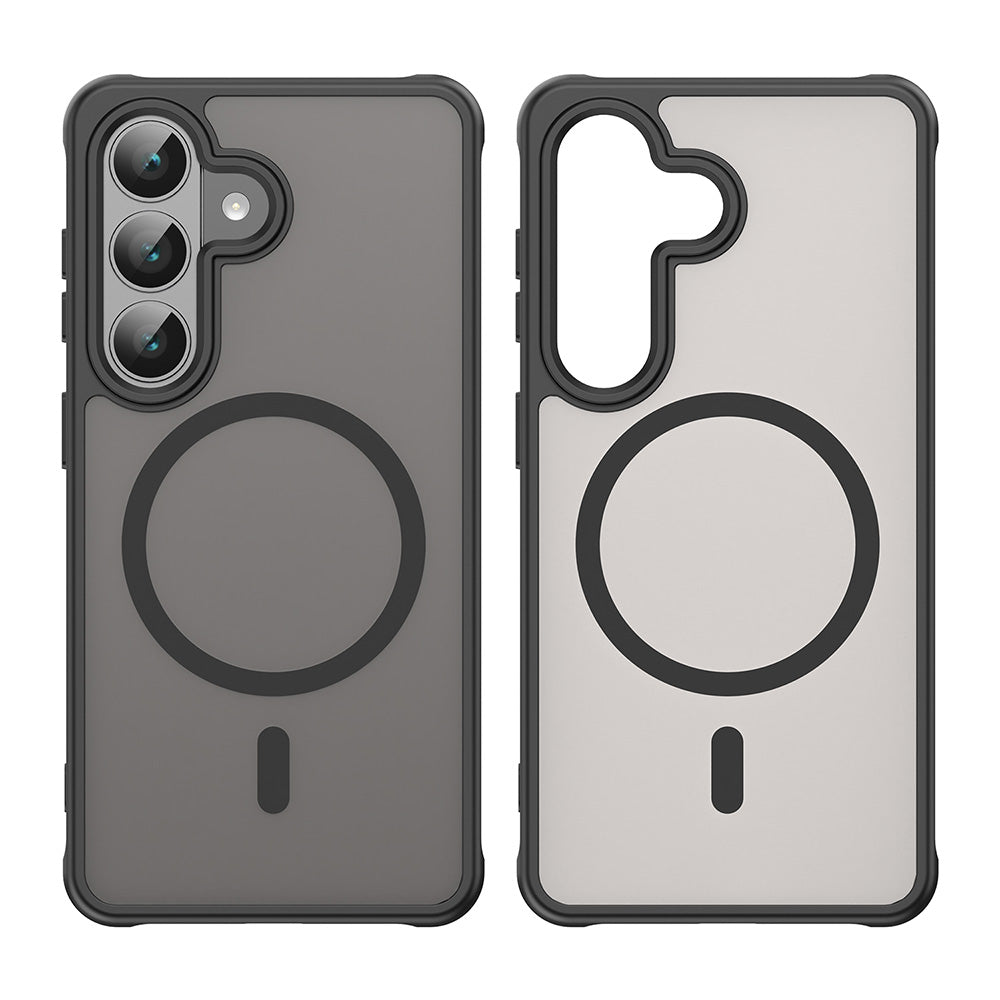 Futrola MagSafe za Samsung Galaxy S26, Techsuit, HaloFrost II, Crna